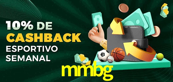 10% de bônus de cashback na mmbg